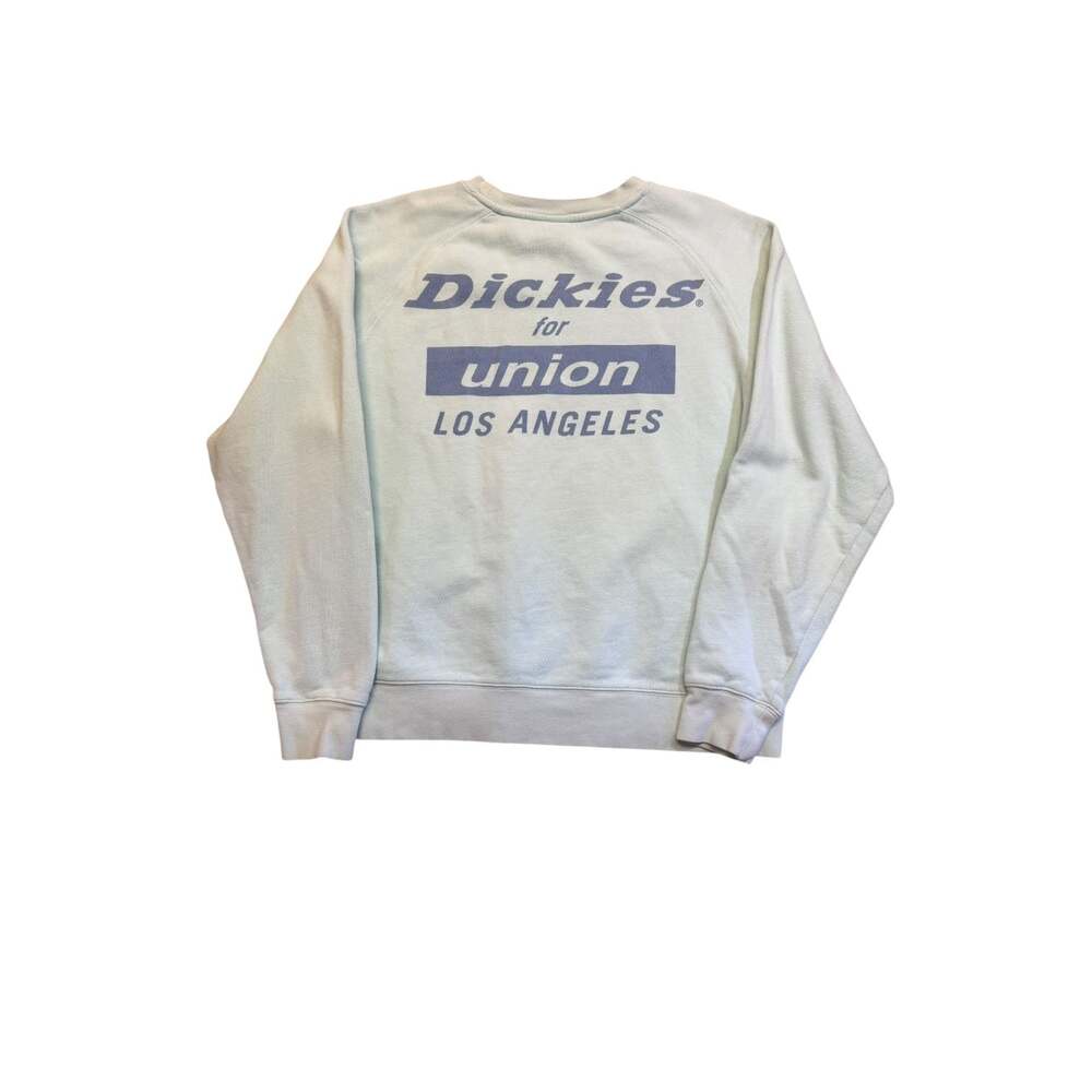 Dickies for Union Los Angeles Crewneck Sweatshirt Light Blue Size M